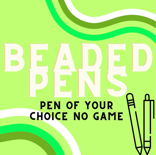 Pen of your choice (NO GAME)